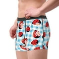 thumbnail image 4 of Haiem Flowers and Lady Bugs Men's Boxer Briefs, Every Day Comfort Stretch Cotton Moisture-Wicking Underwear-XX-Large, 4 of 9