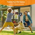 thumbnail image 2 of Wisewang TPR Calming Balls For Dogs Mellow Dog Calming Ball With Handle Durable And Portable Dog Ball With Handle black+white, 2 of 6