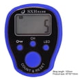 thumbnail image 2 of Encimera 0-99999 Contador de dedos Contador electrónico luminoso LED (azul oscuro), 2 of 3