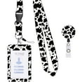 thumbnail image 1 of CSChome Badge Holder With Removable Lanyard Retractable Badge Holder: Versatile Lightweight Holder with Reel Clip for Nurses, Teachers, Office Workers, 1 of 7