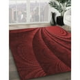 thumbnail image 2 of Ahgly Company Indoor Rectangle Patterned Maroon Red Area Rugs, 3' x 5', 2 of 6
