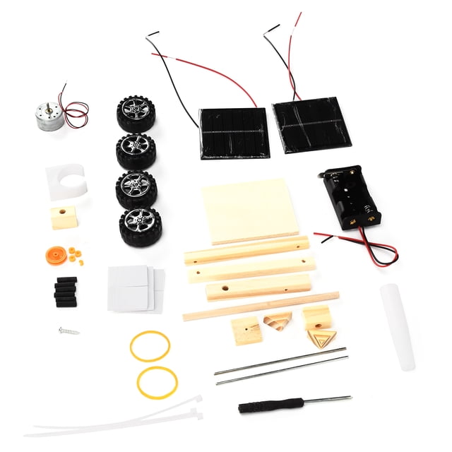 DIY Science Experiment Solar Power Car Kit, Improve Kid's Development Solar Power Car Model Kit For Teens For Kids