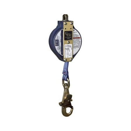 Self Retracting Web - DBI/Sala 3103208 Ultra-Lok 20-Feet Self Retracting Web Lifeline with Self Locking Swivel Snap Hook