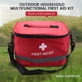 thumbnail image 5 of Outdoor First Aid Kit Sports Camping Bag Home Emergency Survival Package Red Nylon Striking Cross Sy, 5 of 5