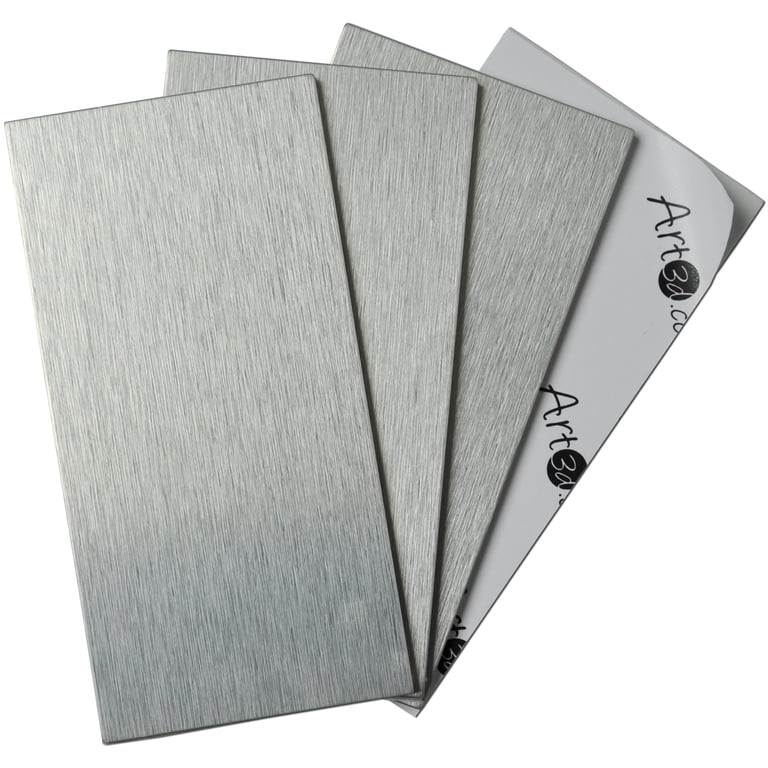 SUNWINGS Peel & Stick Hexagon Backsplash Tile – Stone Composite, Navy Blue, 10 Sheets (12" X 11.22")