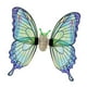 thumbnail image 4 of Alas de hada eléctricas, disfraz de mariposa con luces, juguete decorativo Azul, 4 of 8