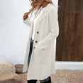 thumbnail image 3 of ZANKLEY Women Fall Long Cardigan Sweater Trendy Knit Jacket Coat Dressy Blazer Coatigan, 3 of 10