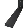 thumbnail image 3 of Ekena Millwork 2 1/2"W x 14"D x 4"H Hidden Support Steel Heavy Duty Bracket w/ Back Plate, Powder Coated Black, 3 of 10