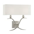 thumbnail image 3 of Payton 2-Light Wall Sconce in Satin Nickel, 3 of 5