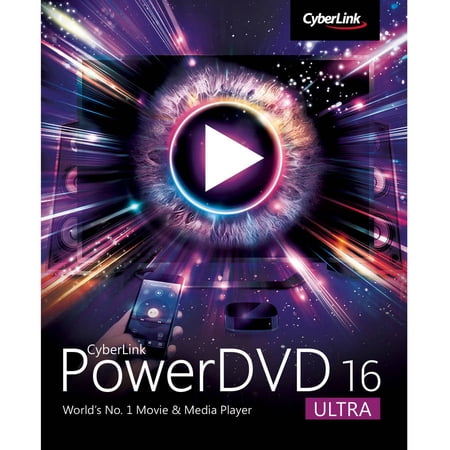 CyberLink DVD-EG00-RPU0-00 PowerDVD 16 Ultra (Email Delivery)