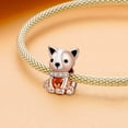 thumbnail image 5 of ROSIANNA 925 Sterling Silver Chamrs Cute Puppy Dog Rose Gold Charm For Bracelets & Necklaces, 5 of 5