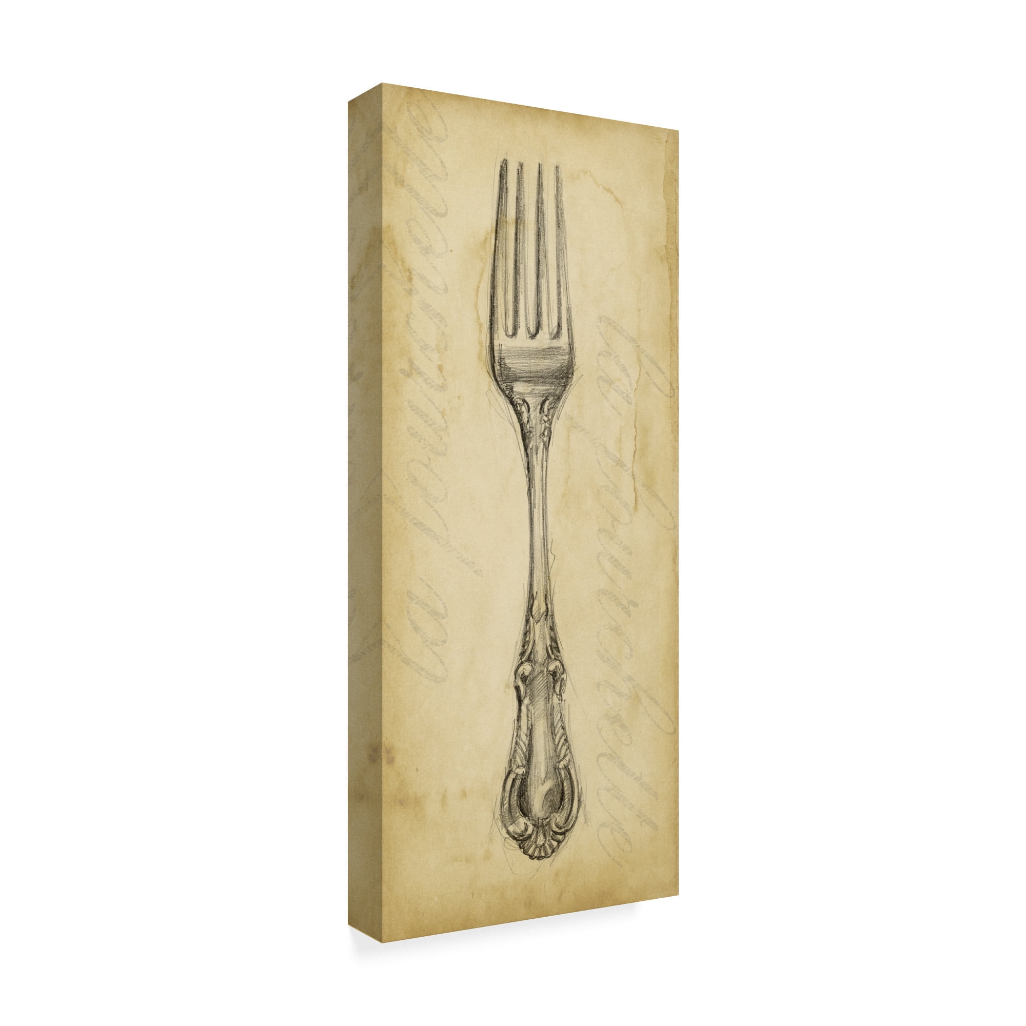 Trademark Fine Art 'Antique Fork Center' Canvas Art by Ethan Harper