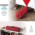 thumbnail image 2 of Bolsa de almacenamiento de papel de regalo, , delgada, fácil de transportar con asas, contenedor de cremallera doble, organizador, organizador Soledad Bolsas de papel para envolver, 2 of 9
