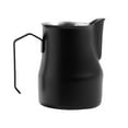 thumbnail image 3 of Jarra vaporera para espresso, taza espumadora de leche para café, espumador de leche con boquilla antigoteo, Negro 550ml, 3 of 9