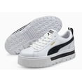 thumbnail image 2 of Puma Baskets en Cuir Mayze pour Femmes / Blanc-Noir / RP 90, 2 of 6