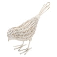 thumbnail image 3 of Melrose Wicker Bird Shelf Sitter Figurines - 7" - Set of 4, 3 of 3