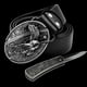 thumbnail image 1 of Cinturón de cuero genuino para hombres Cinturón de calavera con personalidad con cuchillo Adolescentes no convencionales Cinturón de moda para hombres, 1 of 4