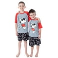 thumbnail image 6 of Peanuts Boys' Joe Cool Snoopy Pajamas Shirt And Shorts Sleepwear Set, 6 of 8