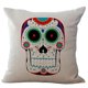 thumbnail image 2 of Funda de Cojín de para Funda de Almohada Sofá del Coche Casa ationation Cushion, 16.93x16.93Inches J shamjiam funda de cojín de almohada de cráneo, 2 of 6