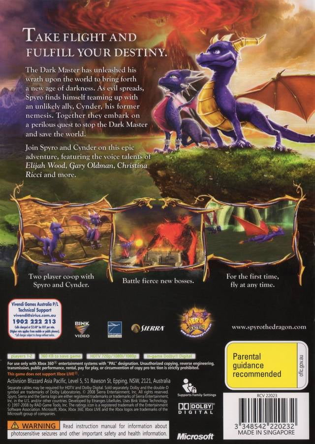 Legend of Spyro Dawn of the Dragon PlayStation 2 Walmart