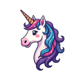 thumbnail image 3 of cartoon Unicorn Theme Stickers, Waterproof Unicorn Theme Sticker for Water Bottle Laptop Phone Cases Planner Skateboard Luggage Helmet Party Favor Decor, Ideal for Adults Teens Teacher Rewards, 3 of 9