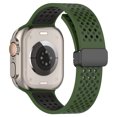 thumbnail image 4 of WDOplteas Correa Reloj Deportiva para IWatch 1/2/3/4/5/6/7/SE/8/9 (38 Mm/40 Mm/41 Mm Verde Militar), 4 of 8