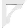 thumbnail image 3 of 5"W x 24"D x 32"H Standard Legacy Architectural Grade PVC Bracket with Traditional Ends, 3 of 8