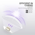 thumbnail image 4 of Mini lámpara de uñas portátil GAOY con luz UV para uñas de gel, USB, 4 of 7