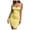 Yellow, variant on Sngxgn Womens Casual Sleeveless Strap Loose Adjustable Stretchy(Blue,L)