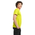thumbnail image 4 of Hanes Essential-T Men Workwear T-Shirt, Short Sleeve Hi Vis Tee, Safety Green and Orange, 9 Pack, 4XL, 4 of 5