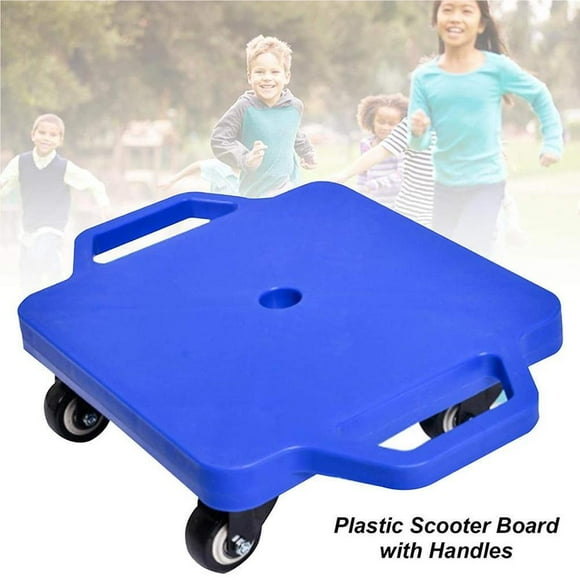 Becaristey Kids Manual Scooter Board with Handles Outdoor Sport Lightweight Training Equipment Premium Balance Boards Adults