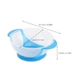 thumbnail image 2 of EXHUMKY 1Set Hair Dye Brush and Bowl Set with Flexible Bristles and Nonskid Design for Precise Application, 2 of 8
