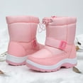 thumbnail image 2 of Felabo Kids Boys & Girls Toddler/Little Kid Ankle Winter Stay Warm Water Resistant Snow Boots, 2 of 7