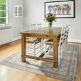 thumbnail image 5 of Balacho Elegant Vintage Boho Distressed Faux Wool Area Rug, 4' x 6', Beige, 5 of 8