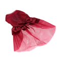 thumbnail image 1 of Vestido de Princesa En Capas para Perro Jinwen Ropa Rojo L, 1 of 8