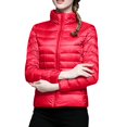 thumbnail image 2 of Niaviben Lightweight Puffer Jacket Women Cropped Puffer Jacket Women Quilted Jackets for Women Winter Coat Women Jackets Women Jackets for Women Warm Jackets for Women Hot Pink M, 2 of 9