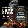 thumbnail image 3 of Bear Mountain BBQ Hardwood Lump Charcoal, Premium Grade for BBQ Grills, 8.8 Pounds, 3 of 10