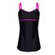 thumbnail image 5 of Gibobby Traje de baño de una pieza Traje de baño de temperamento de moda Traje de baño de falda de tamaño Traje de baño de doble hombro Halter Traje de b(C,XL), 5 of 5
