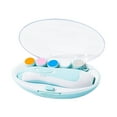 thumbnail image 4 of Electric Infant Nail File, Electric Nail Trimmer Low Noise Sky Blue  for Fingernails, 4 of 8