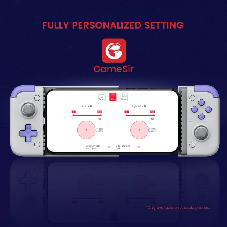 GameSir X2 Mobile Phone Gamepad Game Controller Joystick for Cloud Gaming  Xbox