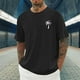 thumbnail image 1 of Tops para hombre, blusas y camisas de cuello redondo y manga corta para hombre, blusas casuales de moda para hombre, blusas deportivas de cuello redondo y manga corta, blusas de poliéster para hombre, 1 of 4