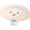 White a, variant on Dumpling Throw Pillow, Cute Soft Plush Dumpling Pillow for Kids Room Couch Bedroom Living Room (White B, Medium)