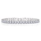 thumbnail image 1 of JeenMata Enorme Abril de Corte Princesa de 11 Quilates - Circonita Cúbica - Pulsera de Tenis con Piedra Natal para Mujer Diseño de Eternidad - Chapado en Oro Blanco, 1 of 6
