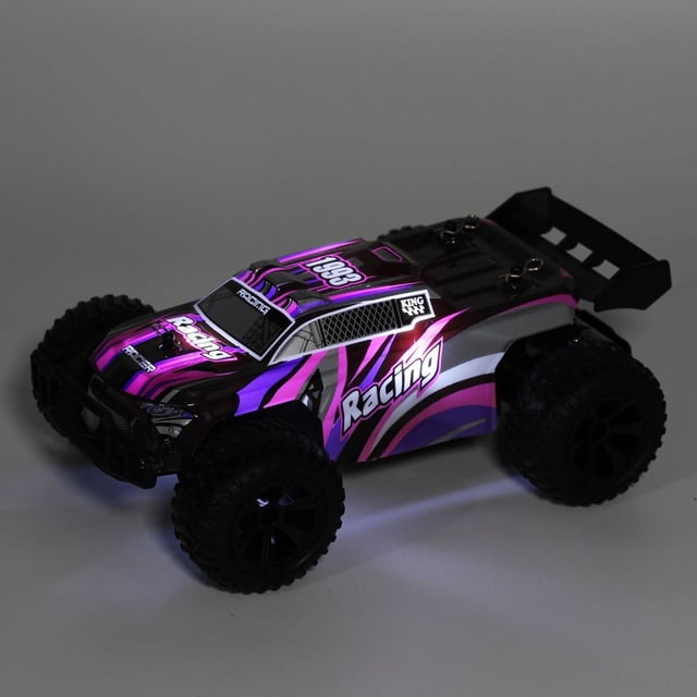 1/22 2.4GHz Monster Truck Alta velocidad 2WD 14 km/h RC Off-road Buggy Car para adultos JShteea libre de BPA
