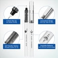 thumbnail image 4 of DECORNIJIA 6Pcs Space Theme Gel Pens Fine Point Liquid Ink Pens for Note Taking and Journaling, 4 of 7