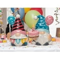 thumbnail image 2 of Ceramic Happy Birthday Gnome Salt and Pepper Shakers, Birthday Party Decor, Fairy Garden Decor, Gnome Collector Gift, 2 of 5