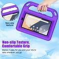 thumbnail image 3 of BMOUO Kids Case for Onn 8 inch Gen 4 2024 (Model:100135923) Tablet , Light Weight Shockproof Kids Case with Screen Protector for Walmart Onn 8" Gen 4 2024 Tablet Case ,Purple, 3 of 6