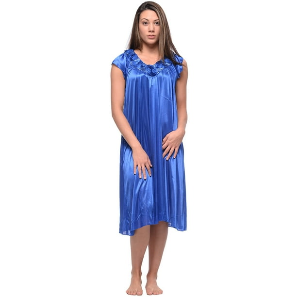 cap sleeve night gown