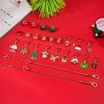 thumbnail image 3 of Sunyuer 24 Pcs Charm Bracelet Making Kit for Girls, DIY Jewelry Making Kit with Pendant Charms Kit Crafts Gifts Set for Birthday, Christmas, New Year--(Box Santa), 3 of 6