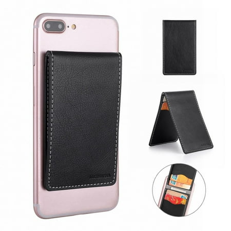 Dteck Card Holder For Back Of Phone Stick On Wallet Functioning